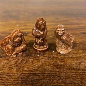 Wade set of 3 monkeys